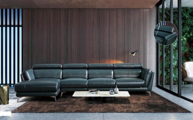 Italiaans design hoekbank bank zitkussen hoekstuk bankstel banken