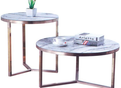 Bank Tafel Rond Tafels Ronde Bank Metaal Glas Bijzettafel Ontwerper Luxe
