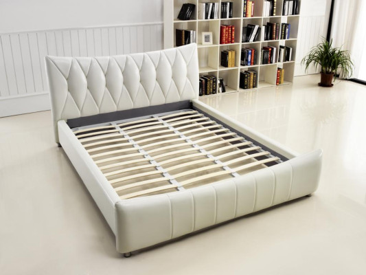 Modern design bed XXL beds hotel luxury style double leather 140 160  Modern design bed XXL bedden hotel luxe stijl dubbel leer 140 160