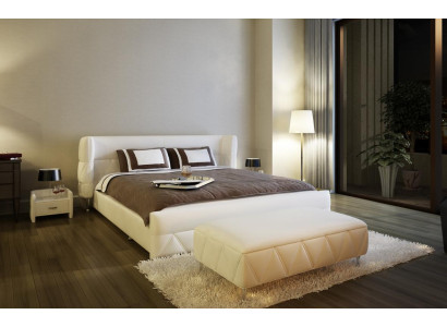 Modern design bed Hotel XXL bed luxury style double leather 140 160 180x200cm  Modern ontwerp bed Hotel XXL bed luxe stijl dubbel leer 140 160 180x200cm