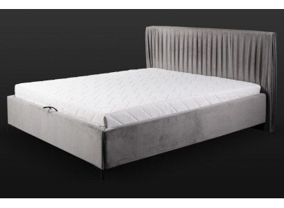 Bed met opbergruimte Slaapkamer gestoffeerde bedden Elegant hotelkamer meubilair.