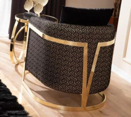 Stoel Moderne eenzitter Designer eenzitter Woonkamer Luxe Fauteuil Meubels Nieuw