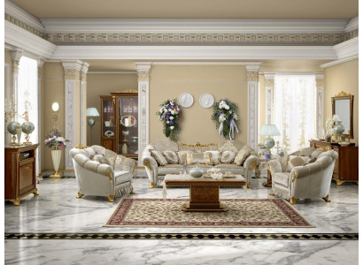 Woonkamer stoffen bankstel set 3+1+1 zitsbank zitkussen Italië Woonkamer stoffen bankstel set 3+1+1 zitsbank zitkussen Italië
