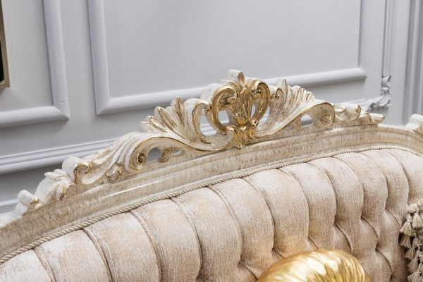 Chesterfield 3-zits designbank Luxe gestoffeerde banken Stof Textiel Nieuw