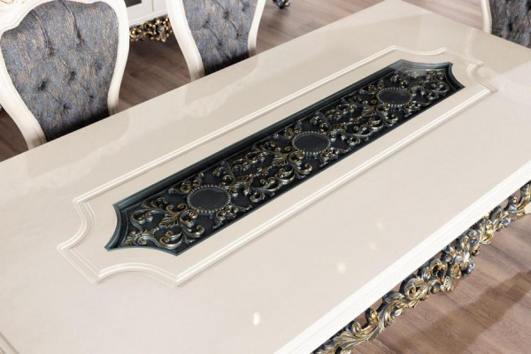 Luxe eettafel barok tafels eetkamertafel klassieke meubels eettafels