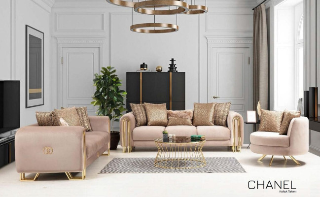 Fauteuil Luxe Design Meubels Klassiek Stijl Design Textiel Woonkamer Lounge Nieuw