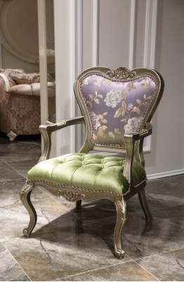 Fauteuil 1-zits Groen Woonkamer Elegant meubel Luxe Chesterfield Nieuw