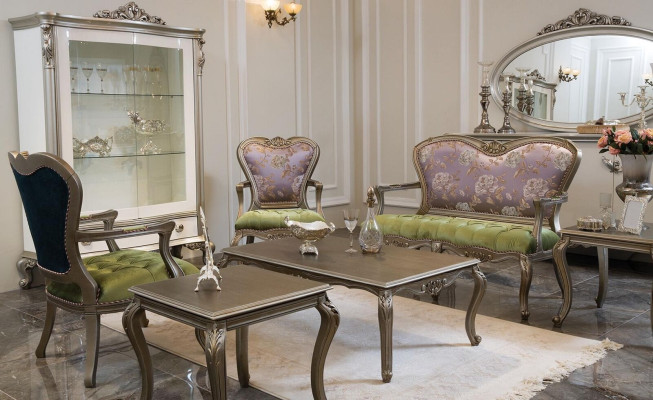 Fauteuil 1-zits Groen Woonkamer Elegant meubel Luxe Chesterfield Nieuw