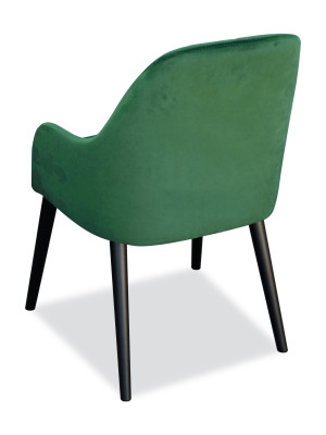 Eetkamerstoelen Stof Set 8x Sessel Stoel Designer Hout Textiel Beklede Stoelen