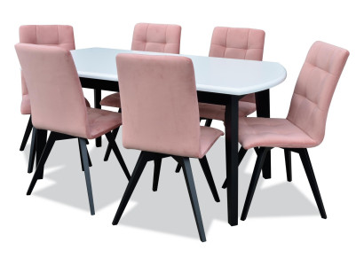 Eettafel 6 stoelen Stoel Eetkamer Set Klassieke Tafels Tafel 7-delig Nieuw