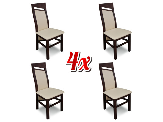Ontwerper houten textiel gestoffeerde stoelen restaurant eetkamer stoffen set 4x fauteuil stoel