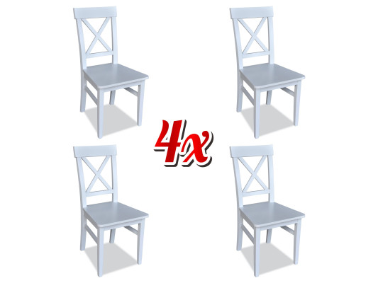 Garnituur Fauteuil Nieuw 4x Stoelen Stoel Bekleding Ontwerp Veranda Keuken Zit Eetkamer