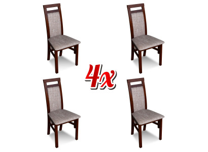 Modern stoelset zitkussen set eetkamer 4x stoelen keukengroep nieuw.