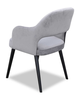 Ontwerpstoel Fauteuil Gestoffeerde stoelen Luxe textiel fauteuils Eetkamer Nieuw