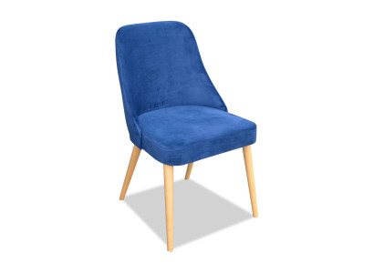 Massief houten stoel Eetkamerstoel Designer textiel stoel Stoelen Eetkamerstoelen K78