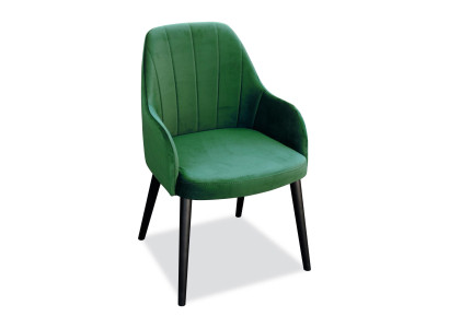 Massief houten eetkamerstoel Designer textiel stoel Stoelen Eetkamerstoelen K80