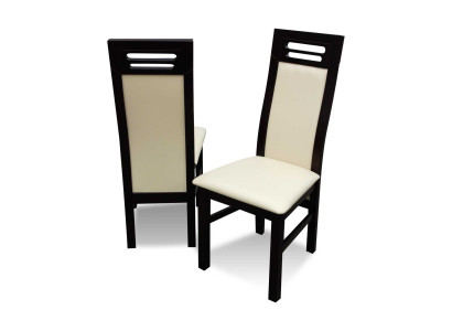 Stoel zonder armleuning Eetkamerstoel Hout Eetkamer Zwart Ontwerp Modern