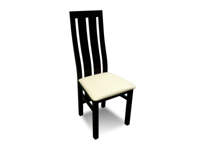Stoel Eetkamerstoel Gestoffeerde stoel Zwart Hout Stoelen Ontwerp Nieuw Meubels