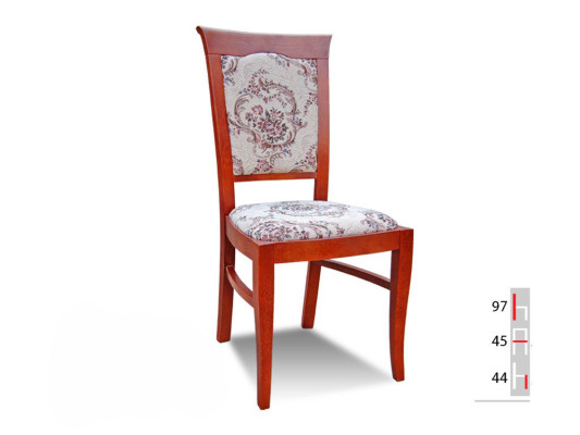 Massief houten eetkamerstoel designer leren stoel stoelen eetkamerstoelen K13.