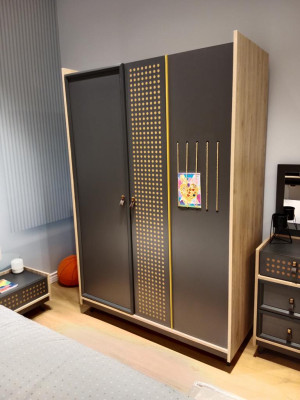 Kledingkast Scrank Luxe Slaapkamermeubels Kasten Hout Kinderkamer