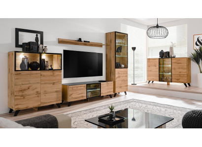 Woonkamerset 5-delig Luxe woonkamer dressoir TV-standaard Designinrichting