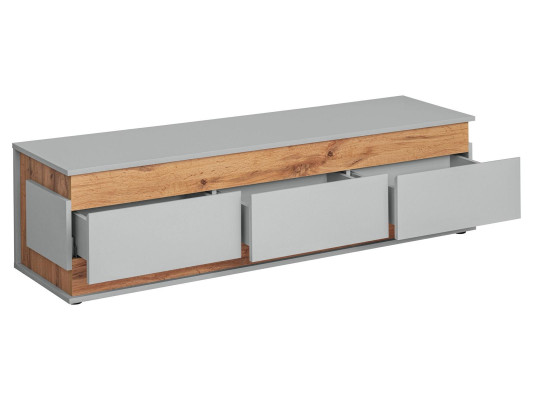Luxe modern woonkamerset 4-delig. Woonwand vitrine rek hout meubel nieuw