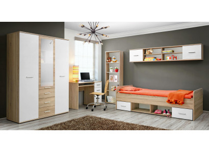 Volledige moderne kinderkamer ontwerper bureau set luxe meubels