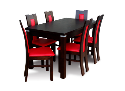 Armstoel Stijl Meubelen Eetkamer Set Stoel Groep Tafel 7-delig Set Nieuw