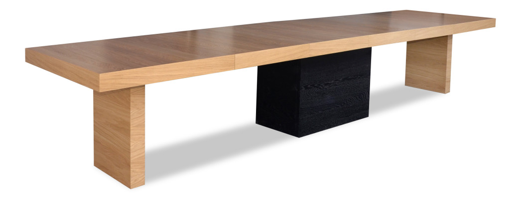 Moderne XXL kantoorconferentietafels hout eetkamer vergaderingen.
