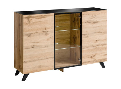 Laden houten design modern dressoir woonkamer inrichting nieuw.