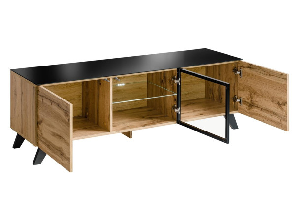 Ontwerp tv-standaard woonkamer houten meubels luxe moderne inrichting