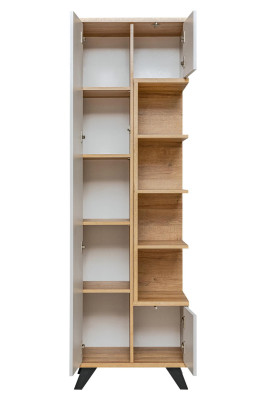 Witte boekenkast woonkamer luxe boekenkast meubels plank hout ontwerp