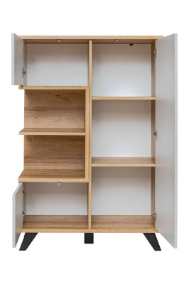 Woonkamer boekenplank houten bureaumeubel luxe houten meubelontwerp