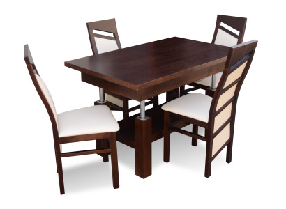 Ontwerptafel + 4 stoelen sets Complete inrichting Woonkamer Eetkamer