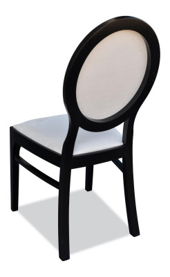 8 stuks Stoelontwerp Armstoel Beklede Stoelen Horeca Eetkamer Stof Massief Hout