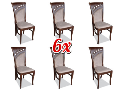 Set Keuken Woonkamer Eetkamer Set Designer Stoel Set 6x Stoelen Bekleding