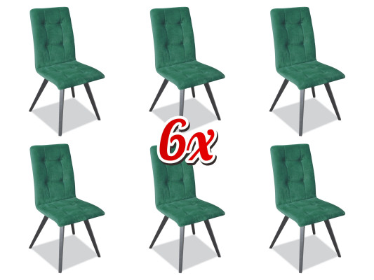 Groep Stoelen Italiaanse Luxe Meubelset Eetkamerstoel Set 6x Stoelen