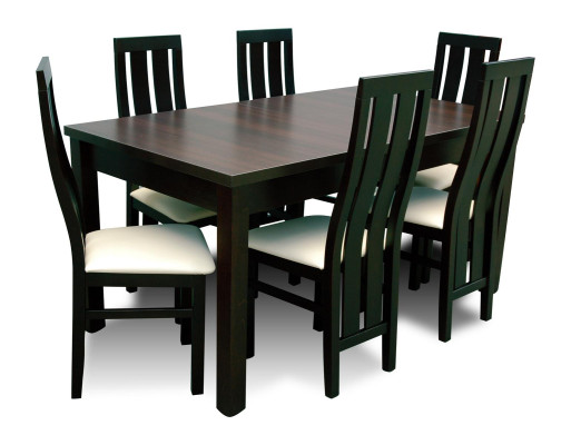 Eettafel Eetkamer Compleet Set 6x Stoelen Set Eetgroep Houten Tafel Tafels 7-delig