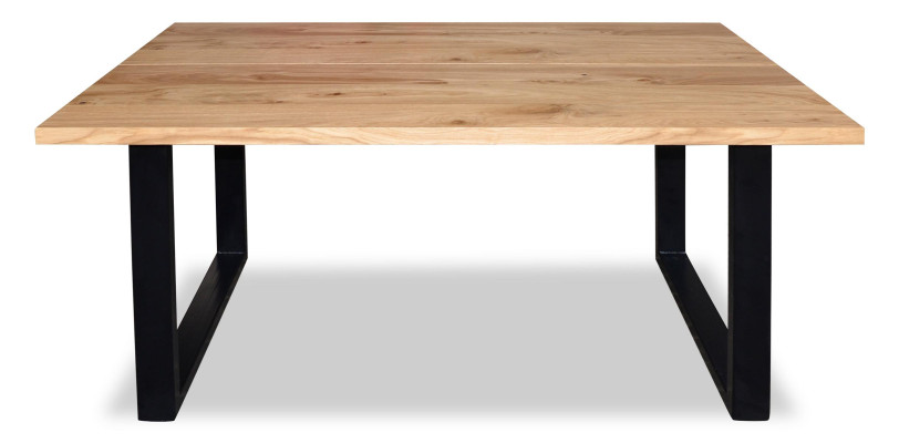 Tafel Eettafel Houten tafel Vergadertafel Houten Tafels Beige Echt hout Meubels S7