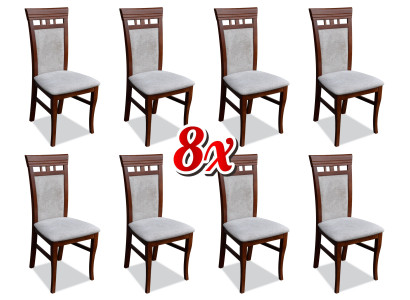 Eetkamer Complete zitgroep Designstoel Set Stoelen 8x Stel Groepen Nieuw