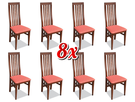 Groep Gastronomie Nieuw Eetkamer Ontwerp 8x Restaurant Stoelen Set Fauteuil Stoel