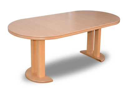 Tafel 240cm Designer vergadertafel Houten tafels Vergadering Eetkamer