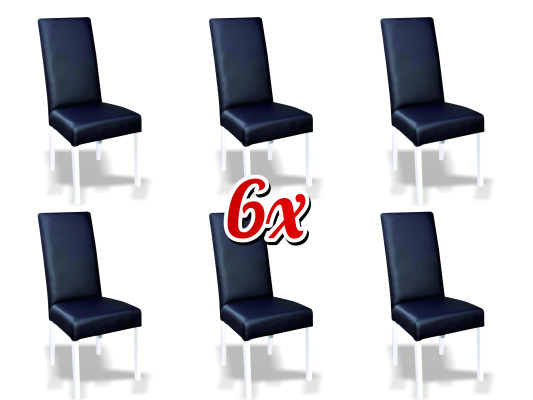 Garnituur 6x Armstoelen Stoelgroep Compleet eetkamerstoelgroep