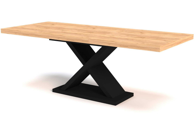 Eettafel Tafel Eetkamer Woonkamer Bruin Hout Ontwerp Luxe Modern