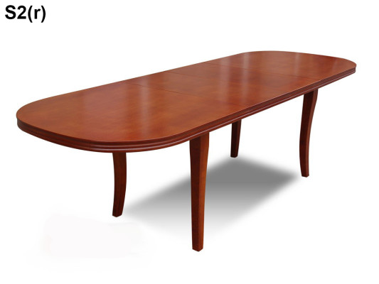 Tafel Eettafel Houten tafel XXL Vergadertafel 100x200cm Uitschuifbaar 200x300cm