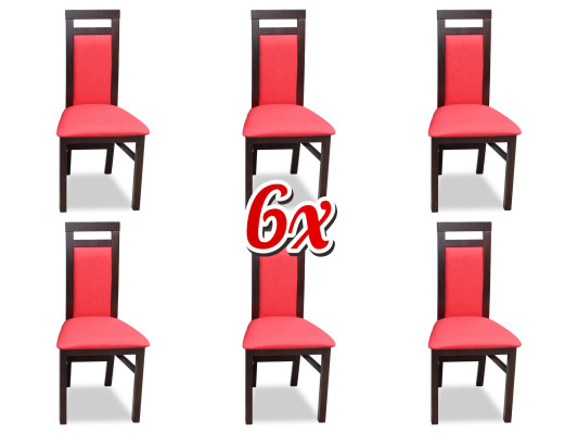 Ligstoel Groepsset Eetkamerstoelset Compleet Set van 6 Armstoelen