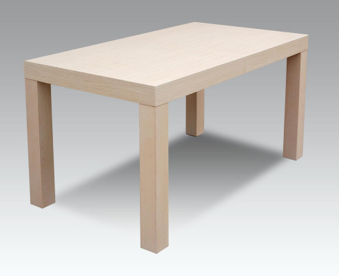 Uittrekbare design houten tafel, tafel decor eetkamer woonkamer houten tafels massief.