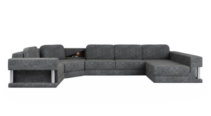 Hoekbank U-vorm met slaapfunctie Slaapbank Nieuw Woonkamersofa Multifunctionele bank