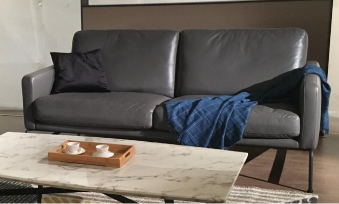 Luxe design zitmeubelset sofa bankstel bekleding set leer 2+1+1 banken