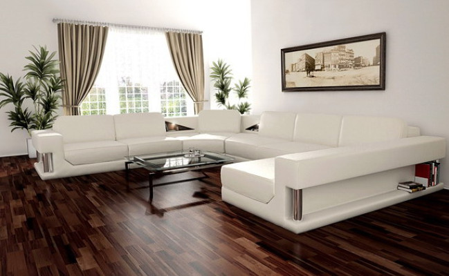 Hoekbank Bekleding Bank Sofa Zitlandschap Hoekopstelling Leren Textiel PH28